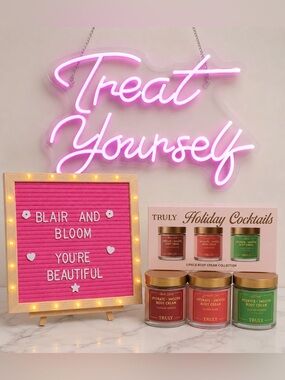 TRULY 2025 Holiday Cocktails Body Cream Gift Set